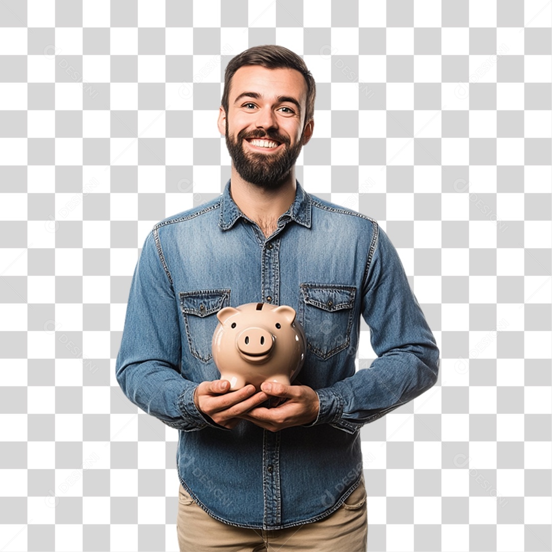 Homem Personagem PNG Transparente