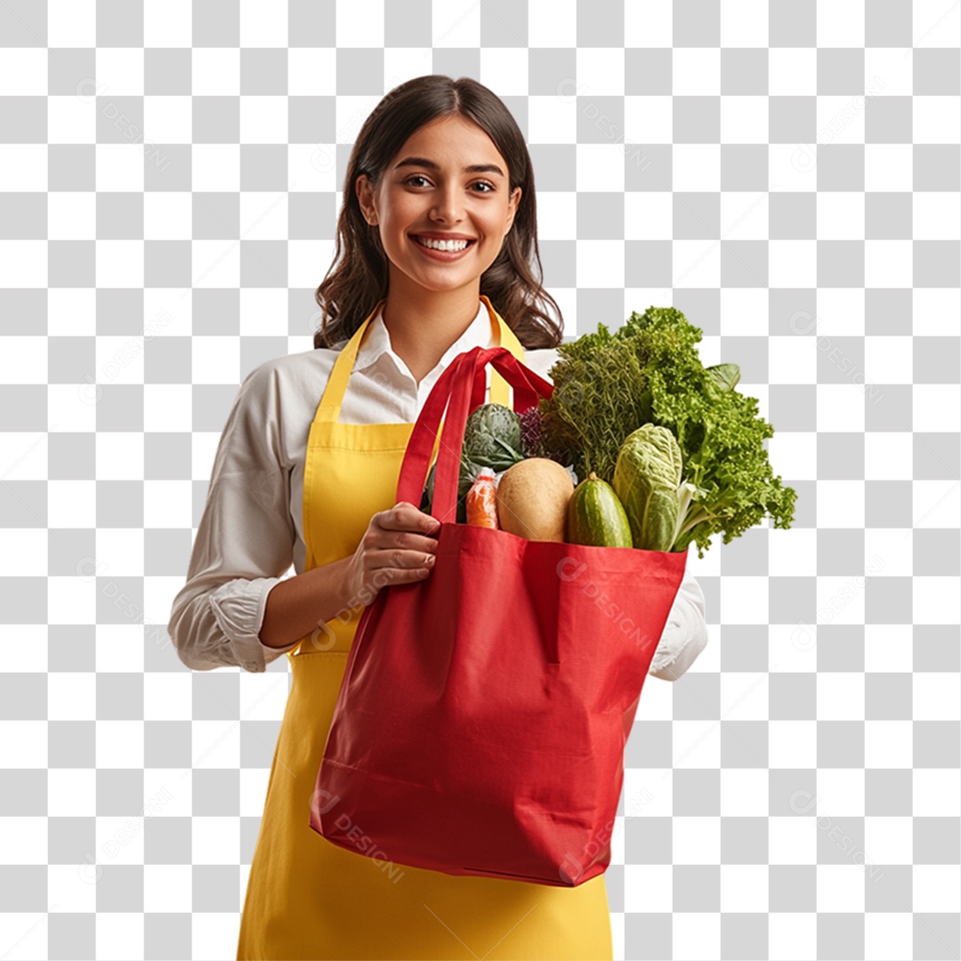 Atendente de Supermercado Trabalho PNG Transparente