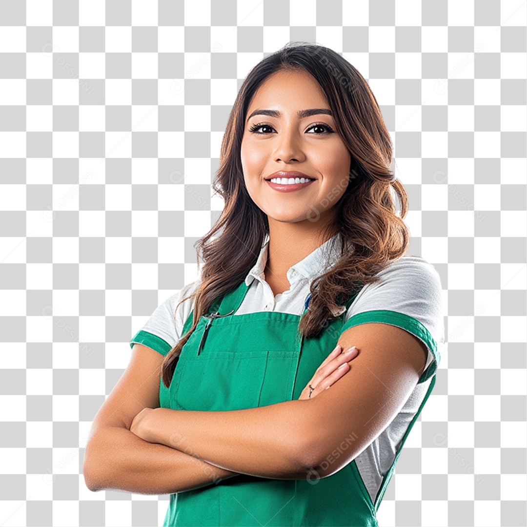 Atendente de Supermercado Trabalho PNG Transparente