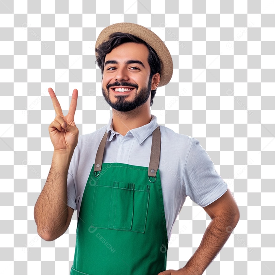 Atendente de Supermercado Trabalho PNG Transparente