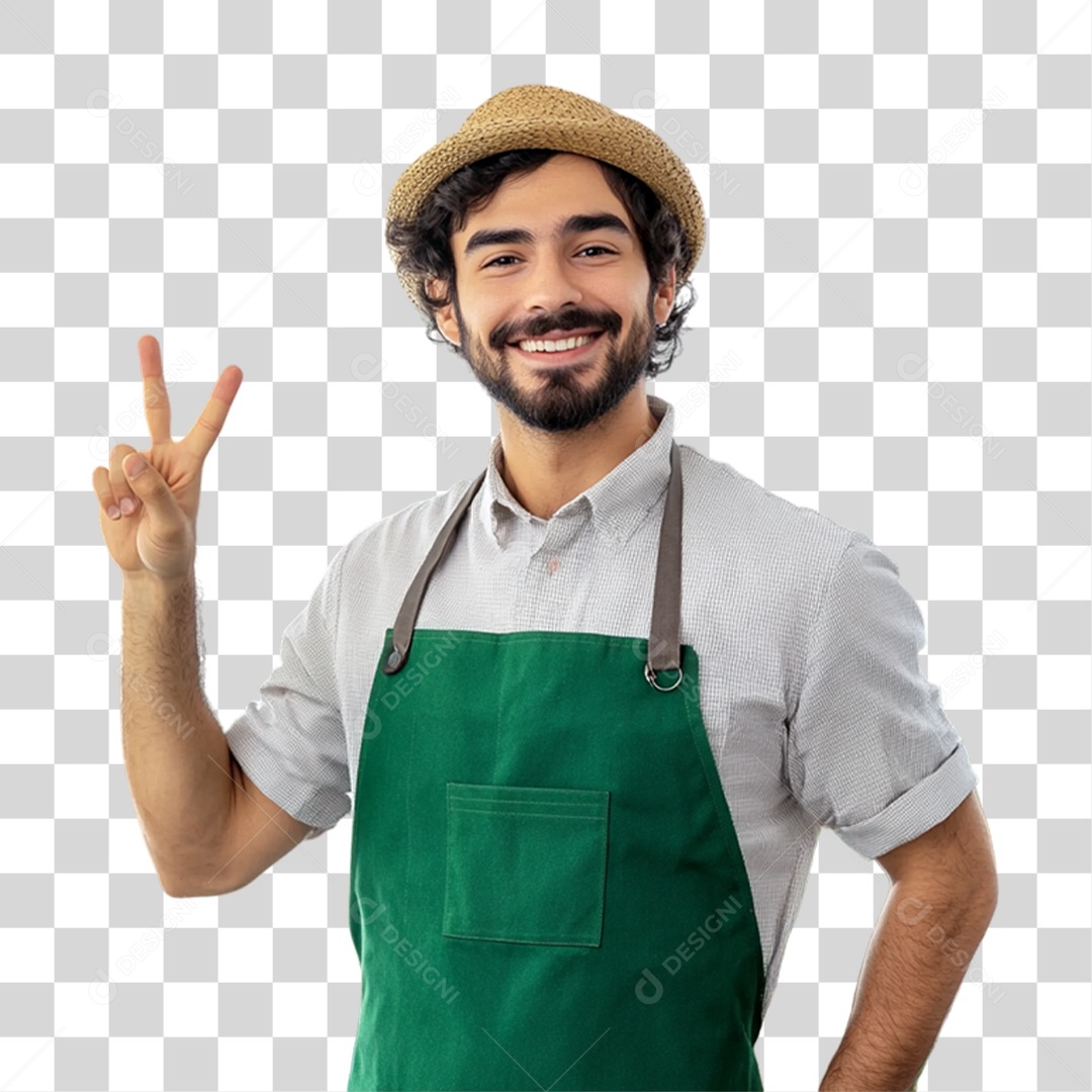 Atendente de Supermercado Trabalho PNG Transparente