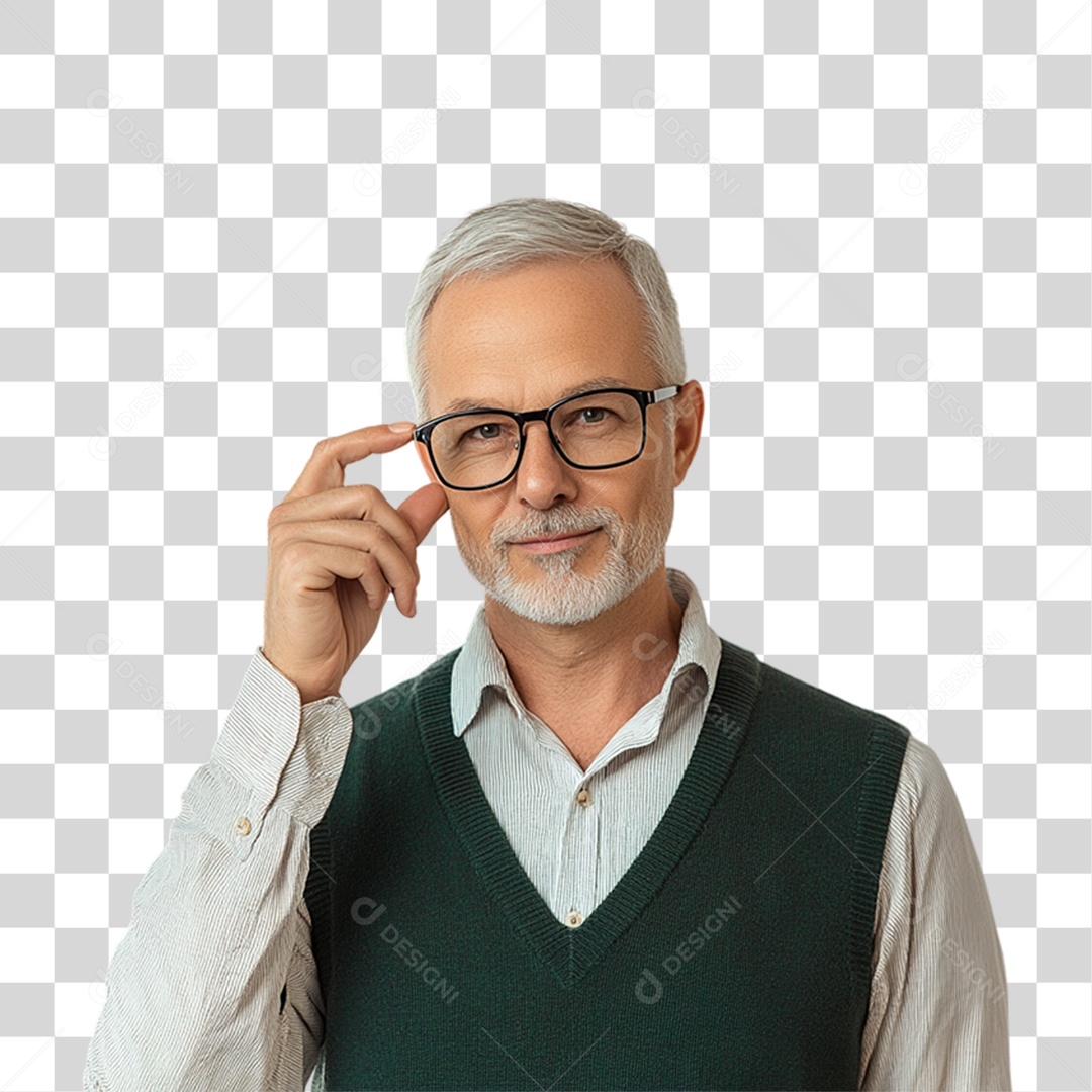 Professor Pronto para dar Aula PNG Transparente