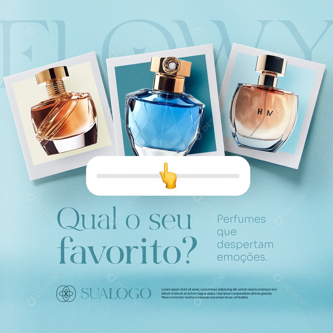 Importados Qual o Seu Favorito Social Media PSD Editável