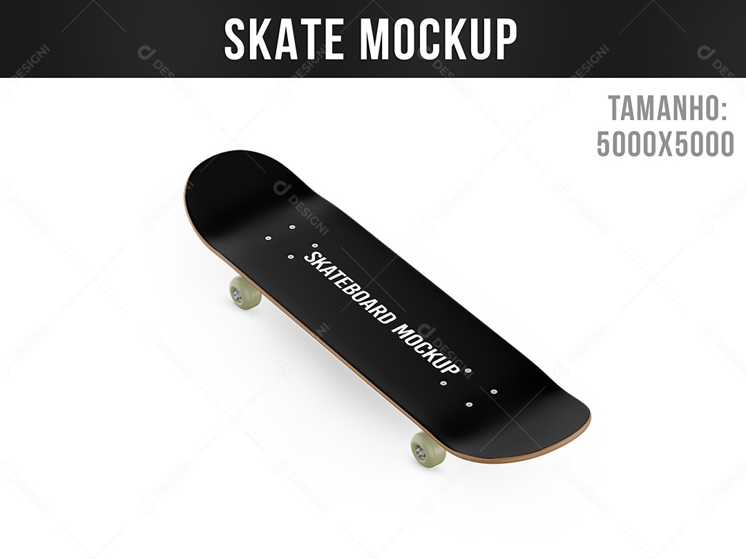 Mockup De Skate PSD Editável