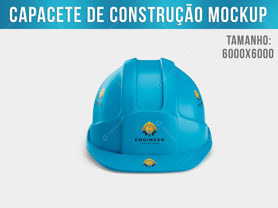 Capacete De Construção Mockup