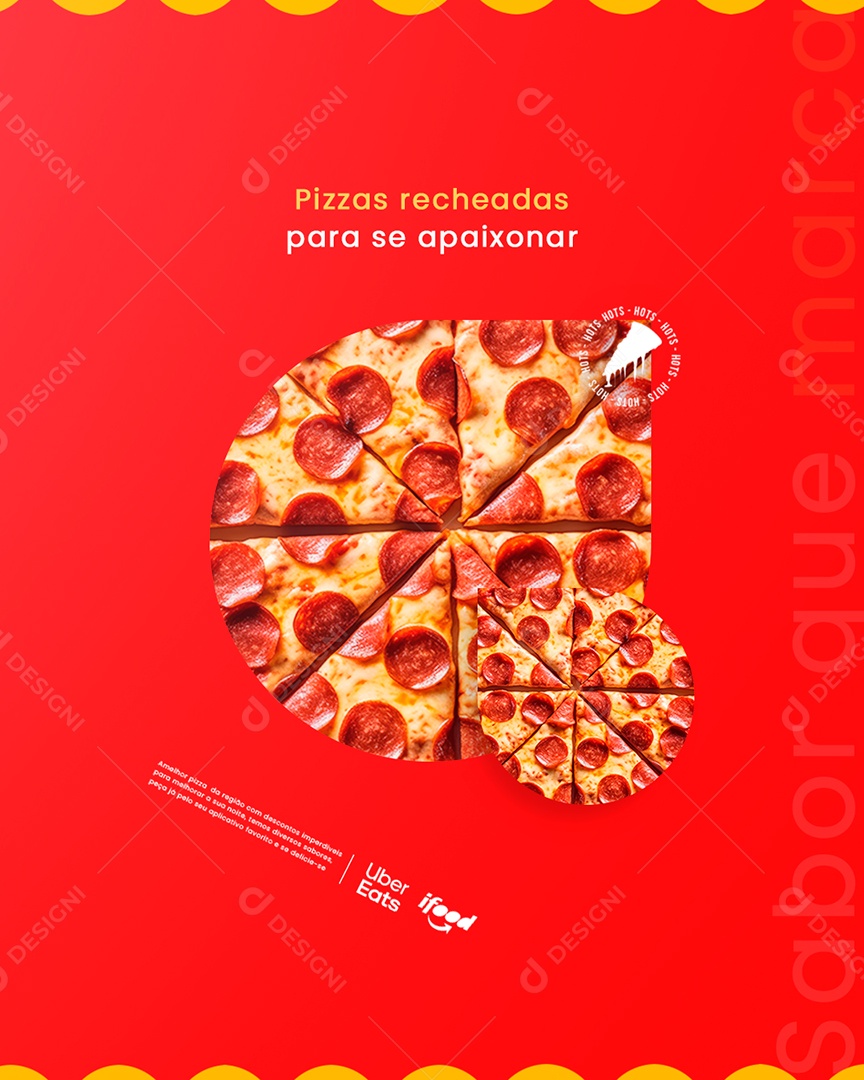 Pizzaria Social Media PSD Editável