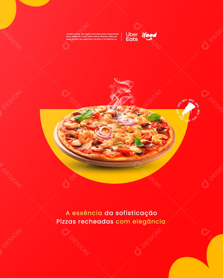 Pizzaria Social Media PSD Editável