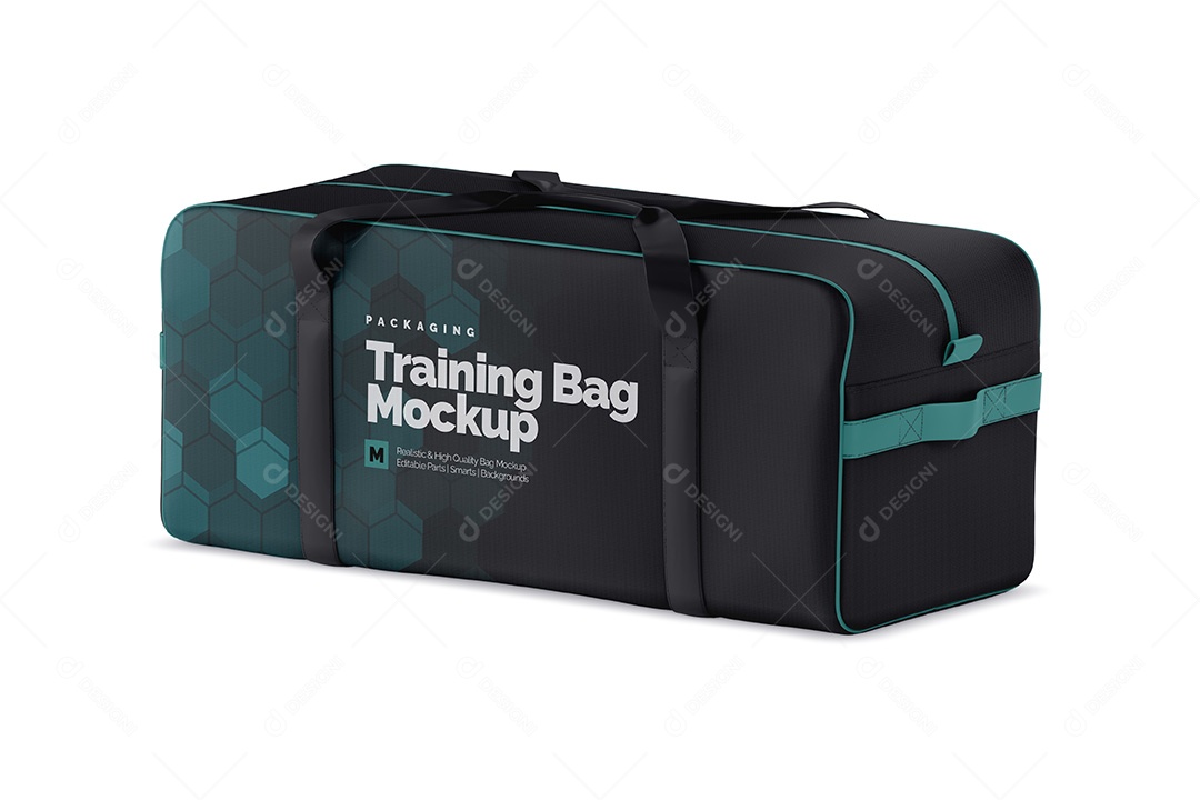 Bolsa de treino Mockup PSD Editável