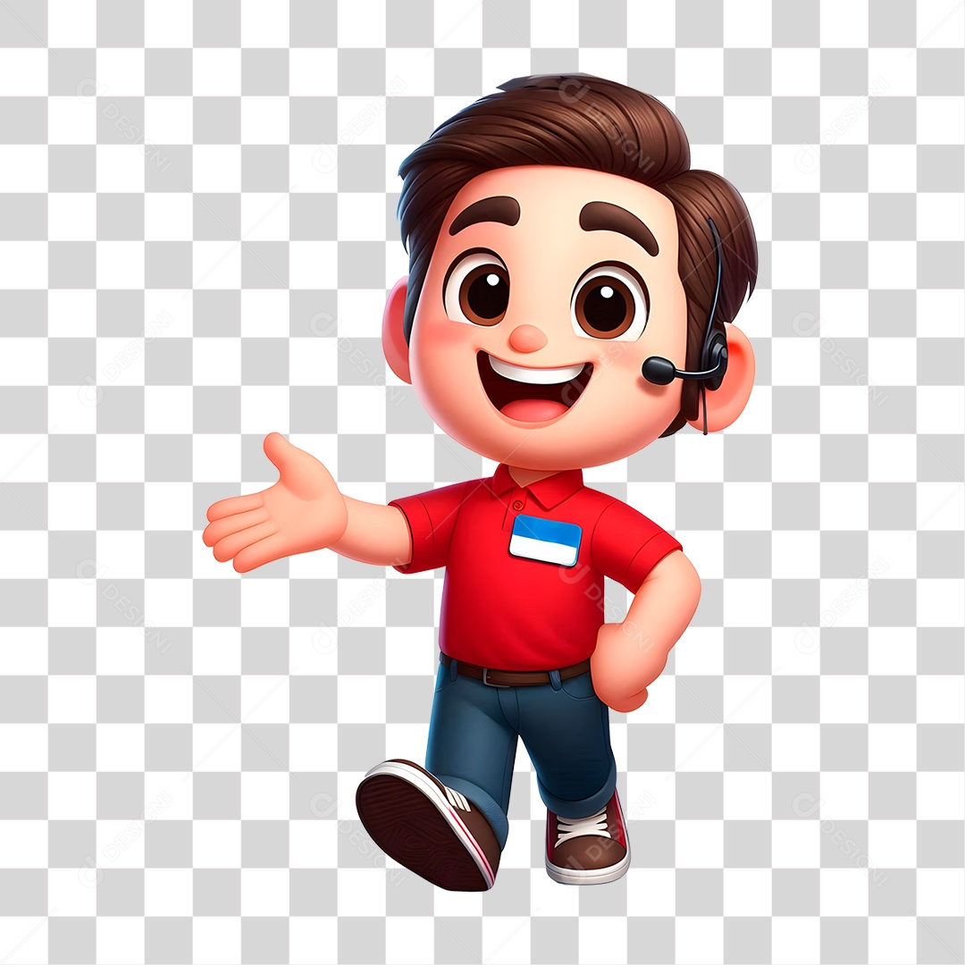 Personagem Homem Home Center PNG Transparente