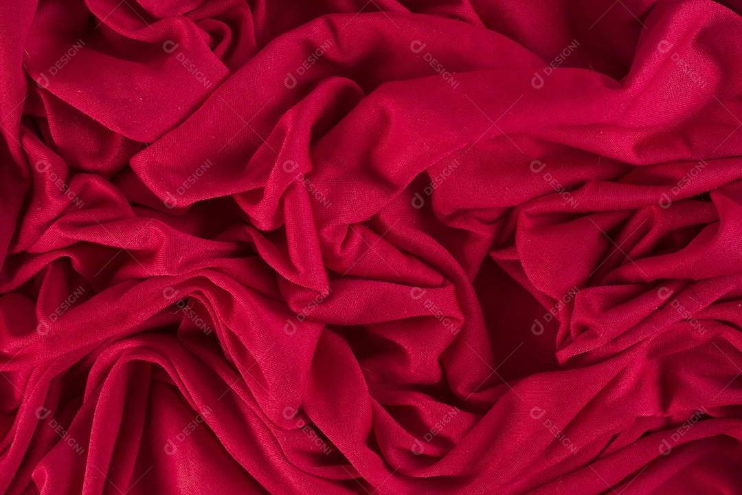 Textura de tecido amassado