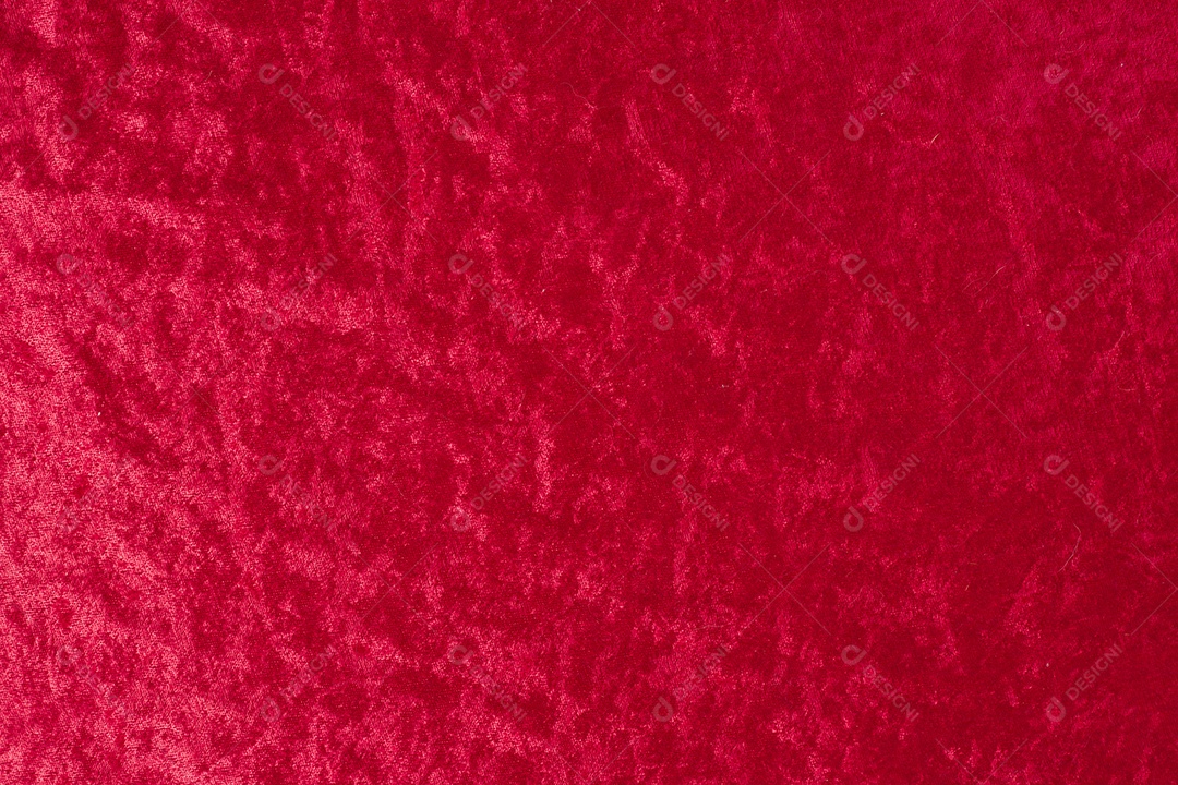 Textura de um fundo vermelho de tecido