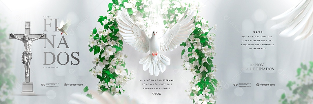 Carousel Round Day November 2 Social Media PSD Editable