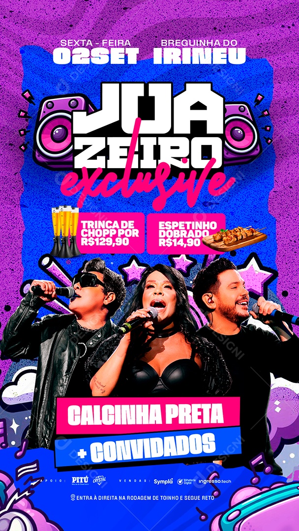 Story Flyer Juazeiro Exclusive Social Media PSD Editable