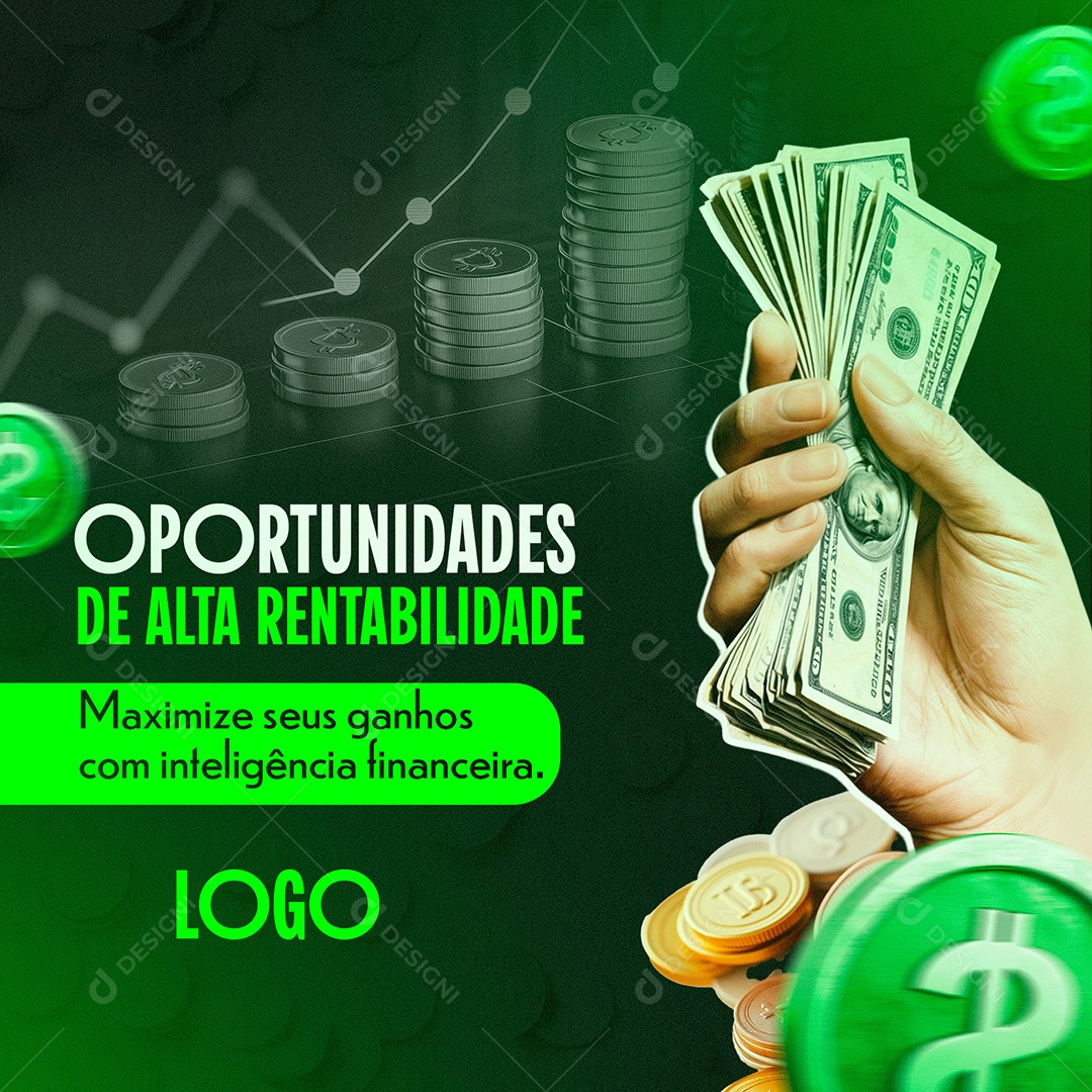 Soluções Financeiras Emprestimo Social Media PSD