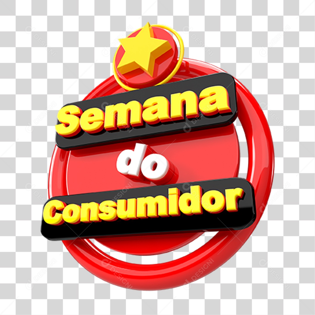 Semana do Consumidor PNG Transparente