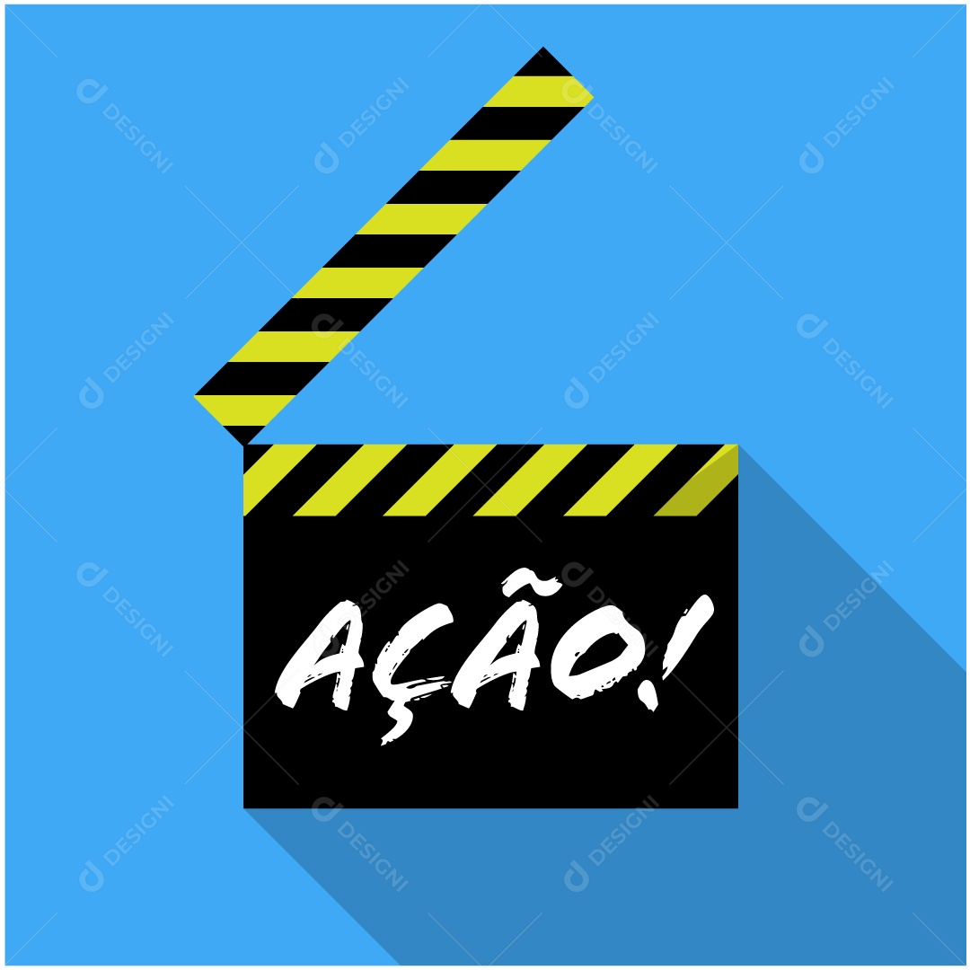 Lettering Cinema Vetor EPS Editável