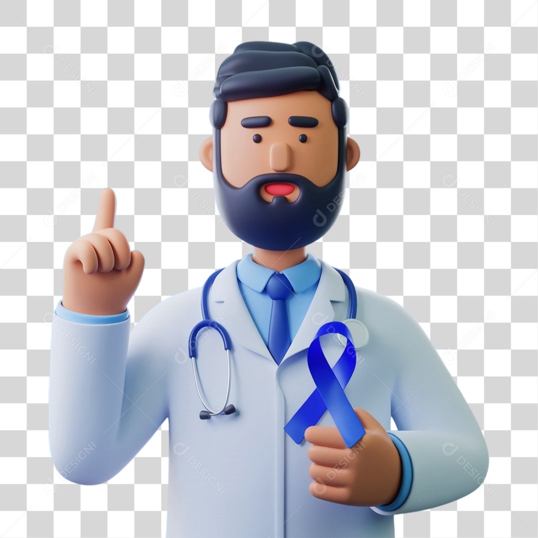 Homens Novembro Azul PNG Transparente