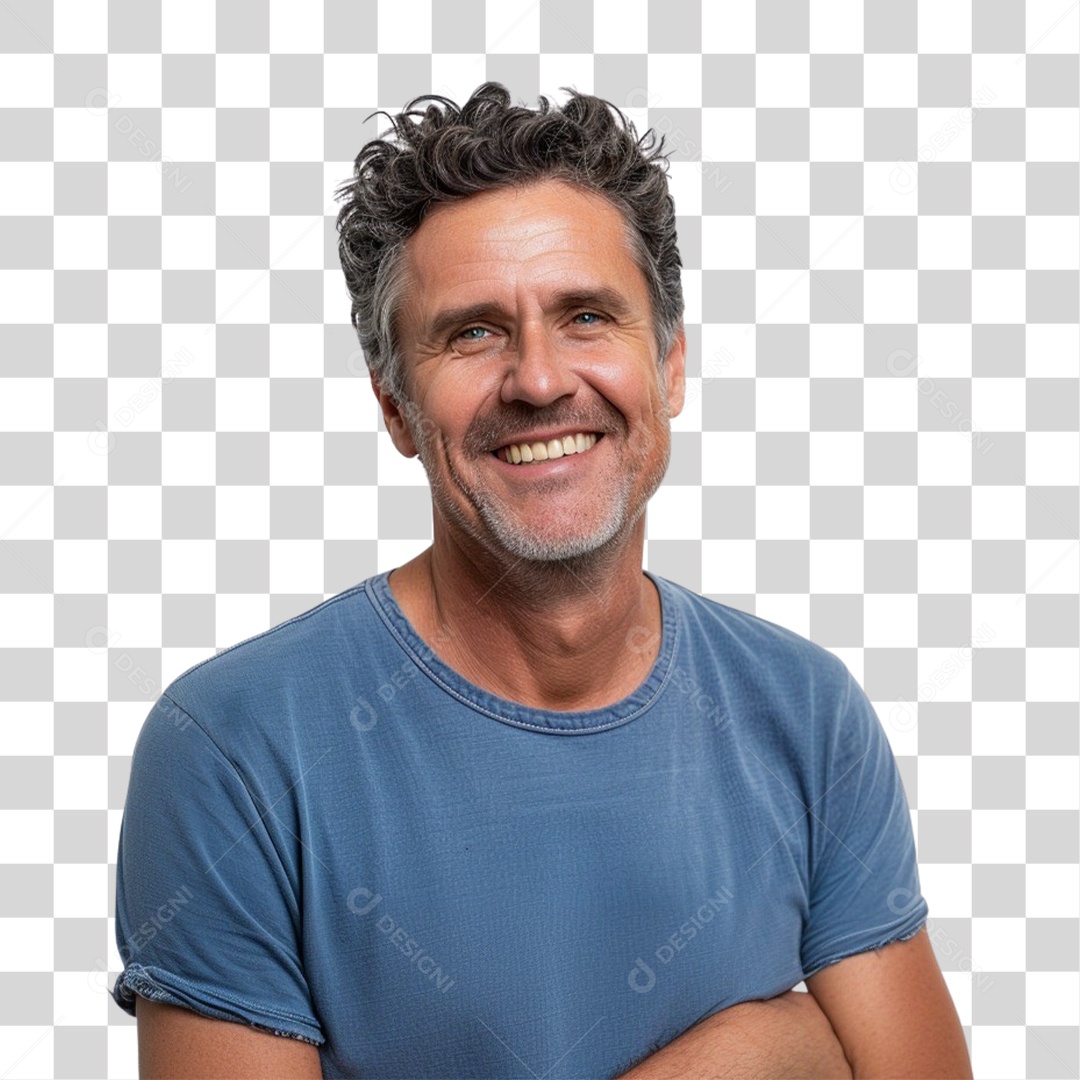 Homens Novembro Azul PNG Transparente