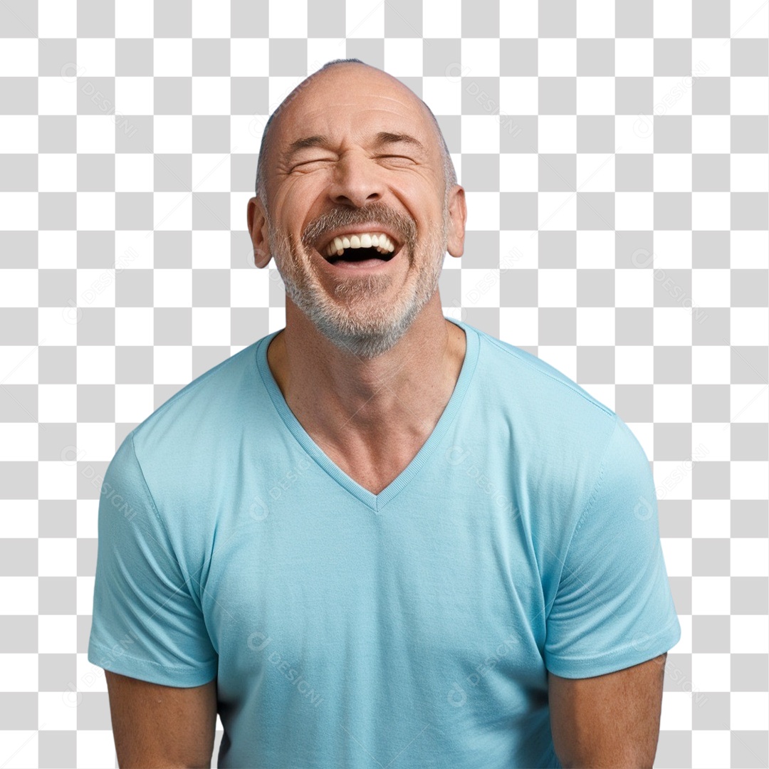 Homens Novembro Azul PNG Transparente