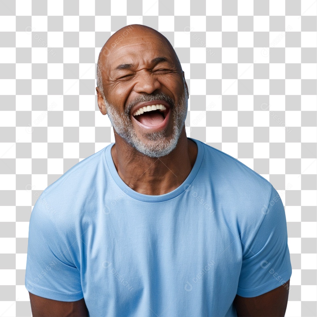 Homens Novembro Azul PNG Transparente