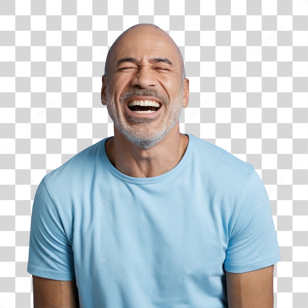 Homens Novembro Azul PNG Transparente