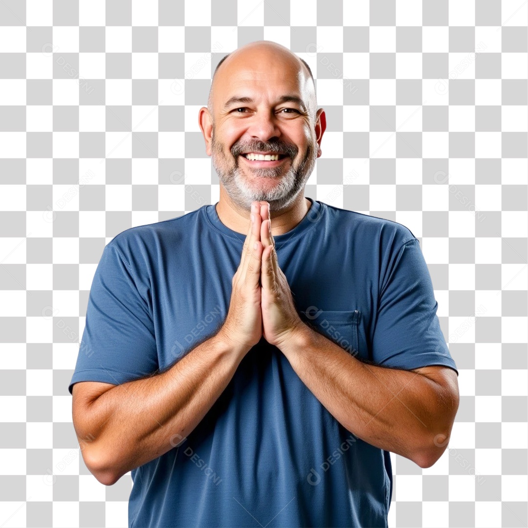 Homens Novembro Azul PNG Transparente