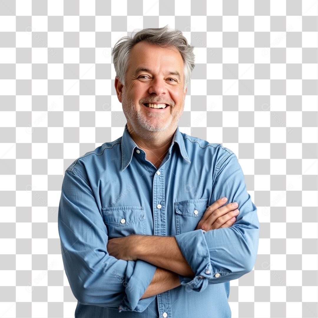 Homens Novembro Azul PNG Transparente