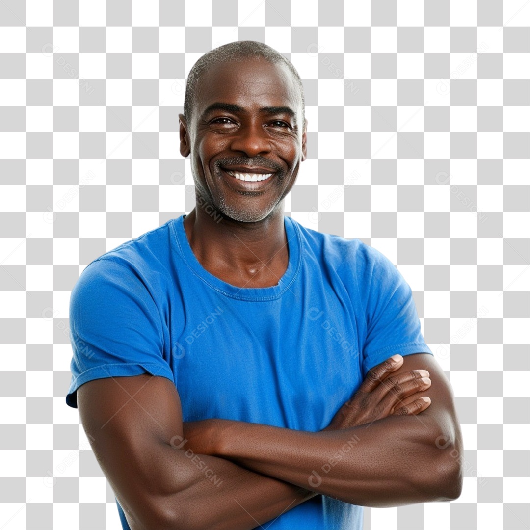 Homens Novembro Azul PNG Transparente