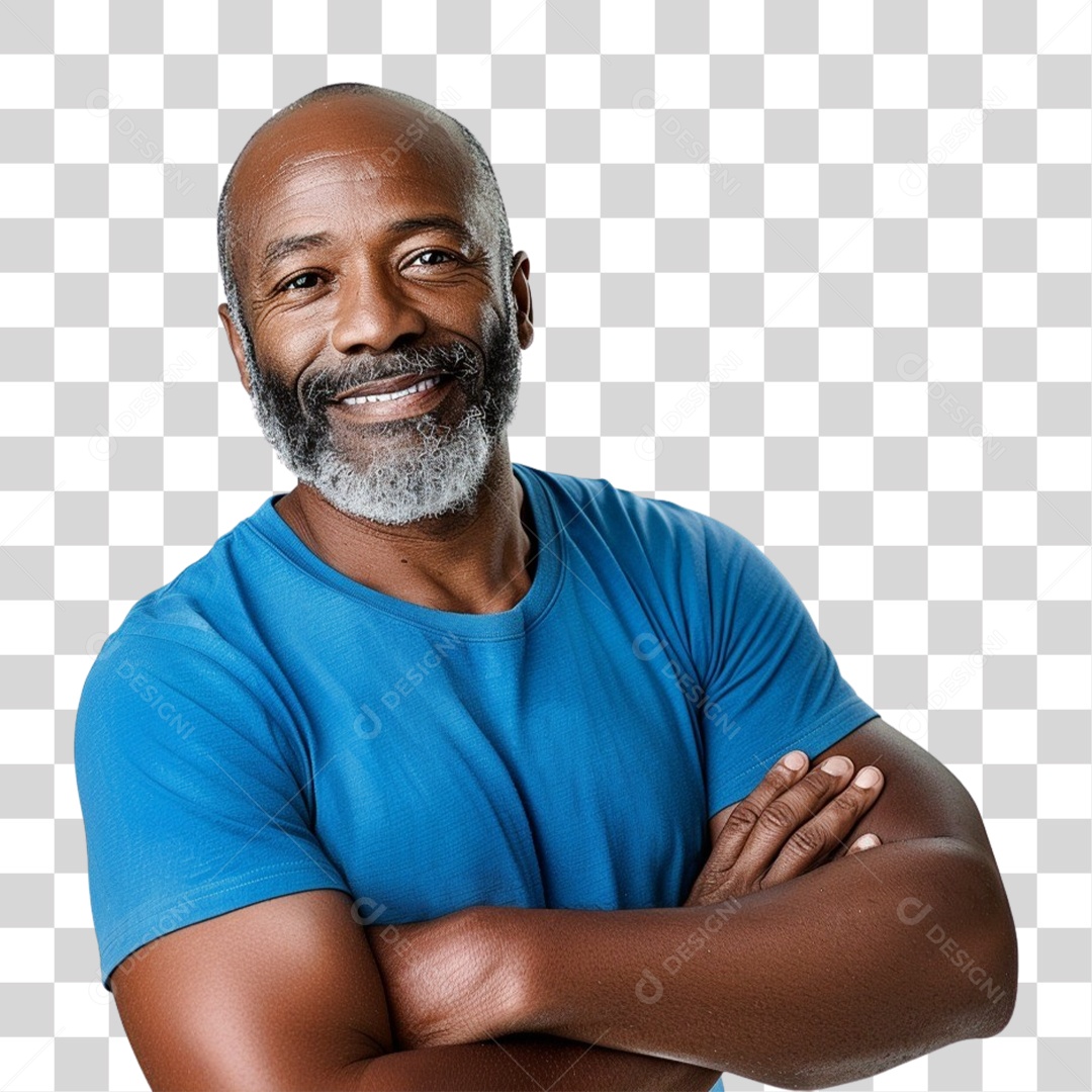 Homens Novembro Azul PNG Transparente