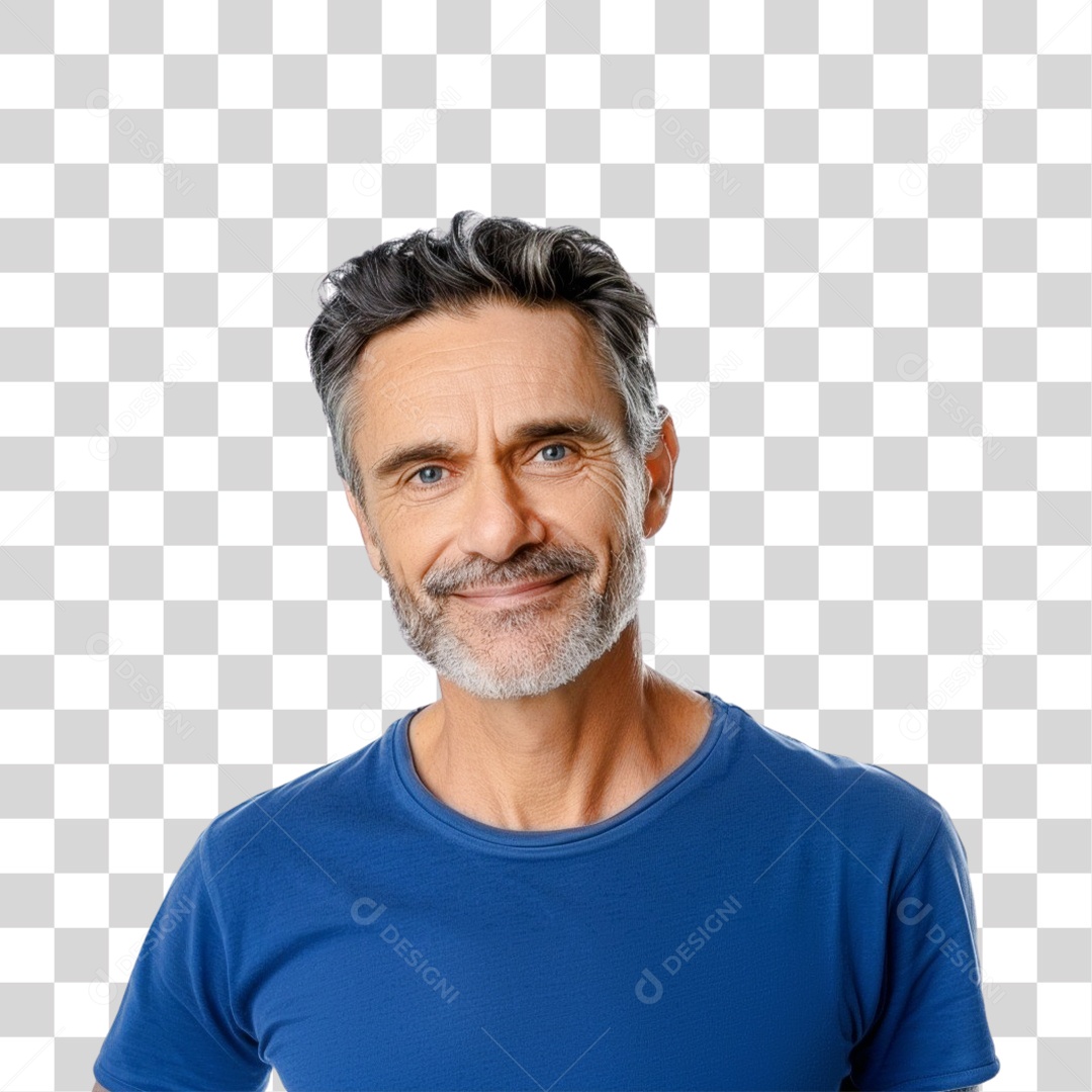 Homens Novembro Azul PNG Transparente