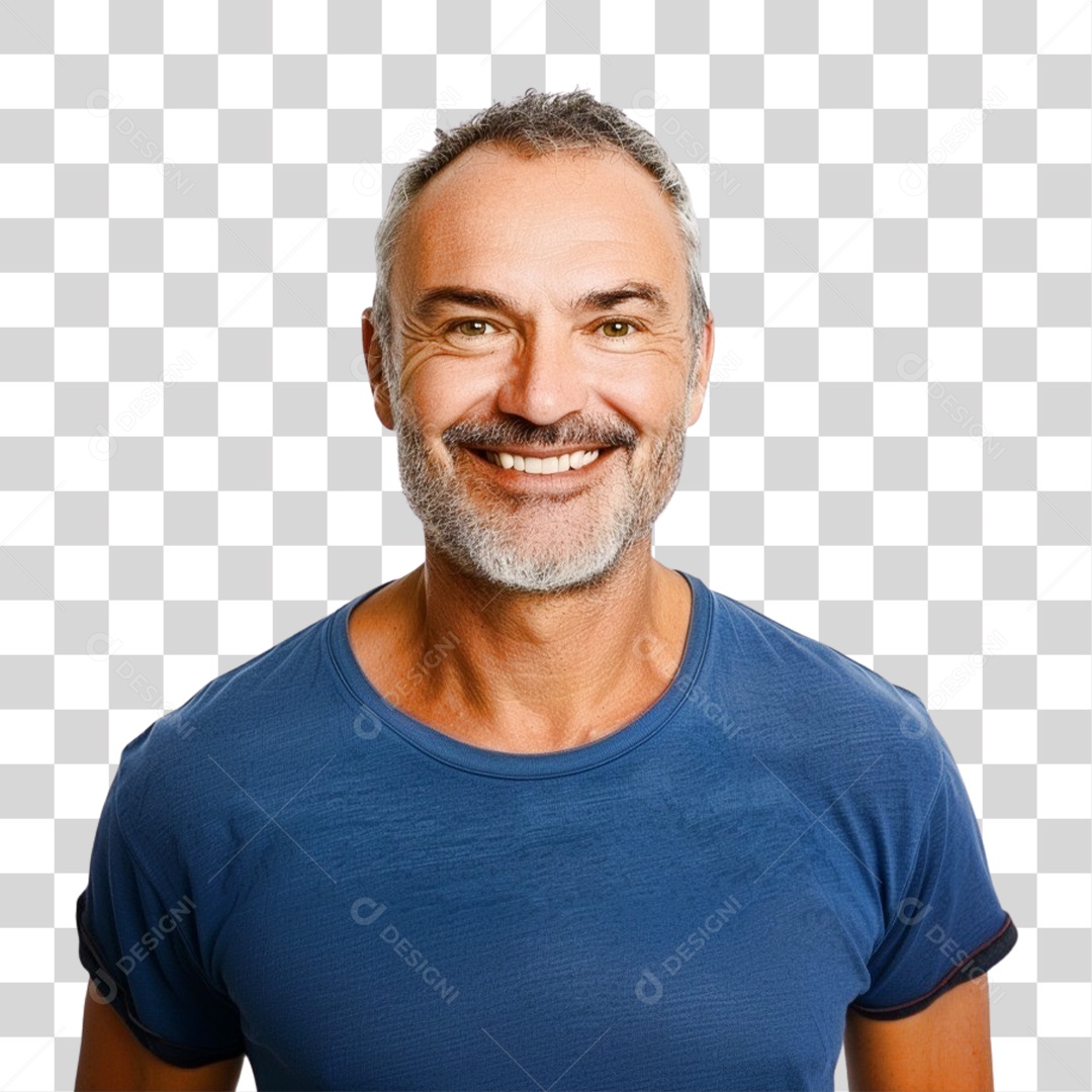 Homens Novembro Azul PNG Transparente