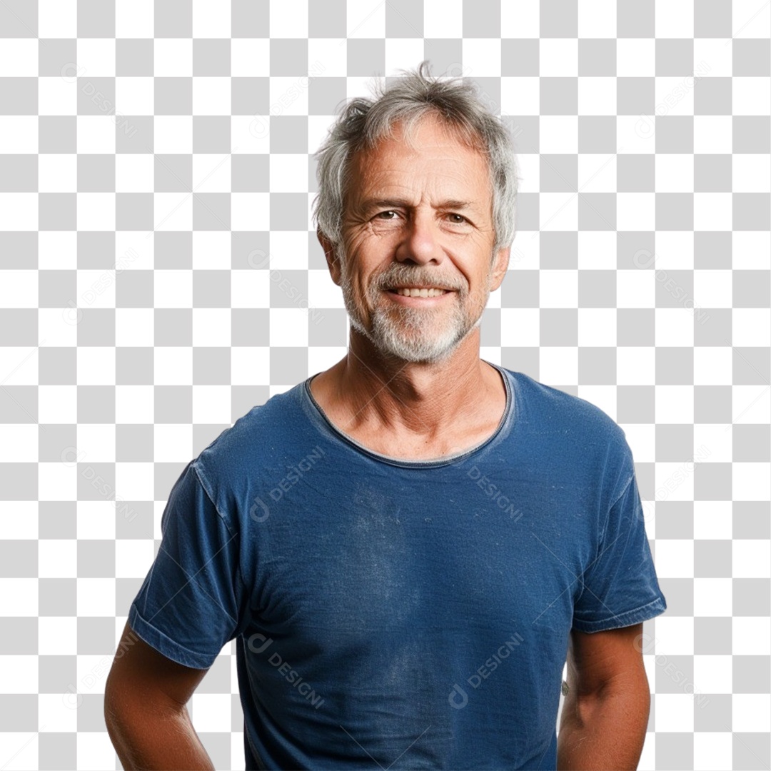 Homens Novembro Azul PNG Transparente