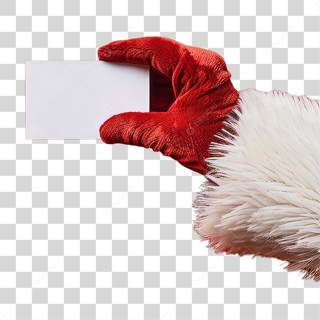 Mãos Segurando Cartão Branco PNG Transparente