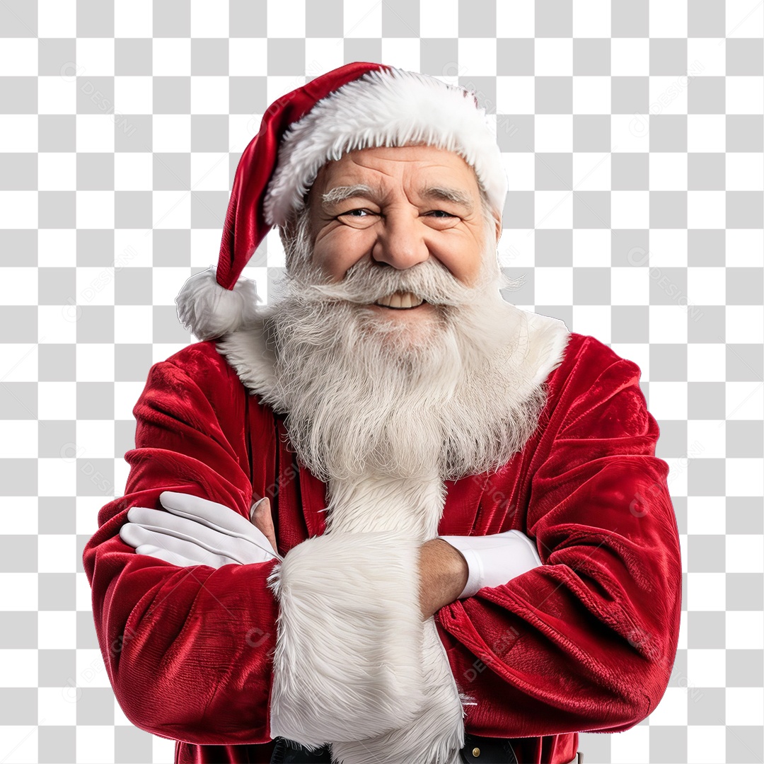 Personagem Papai Noel PNG Transparente