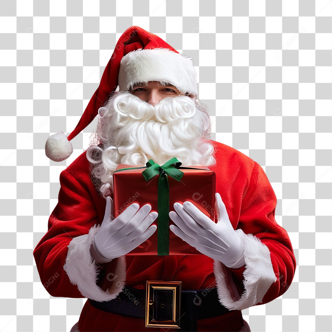 Personagem Papai Noel PNG Transparente