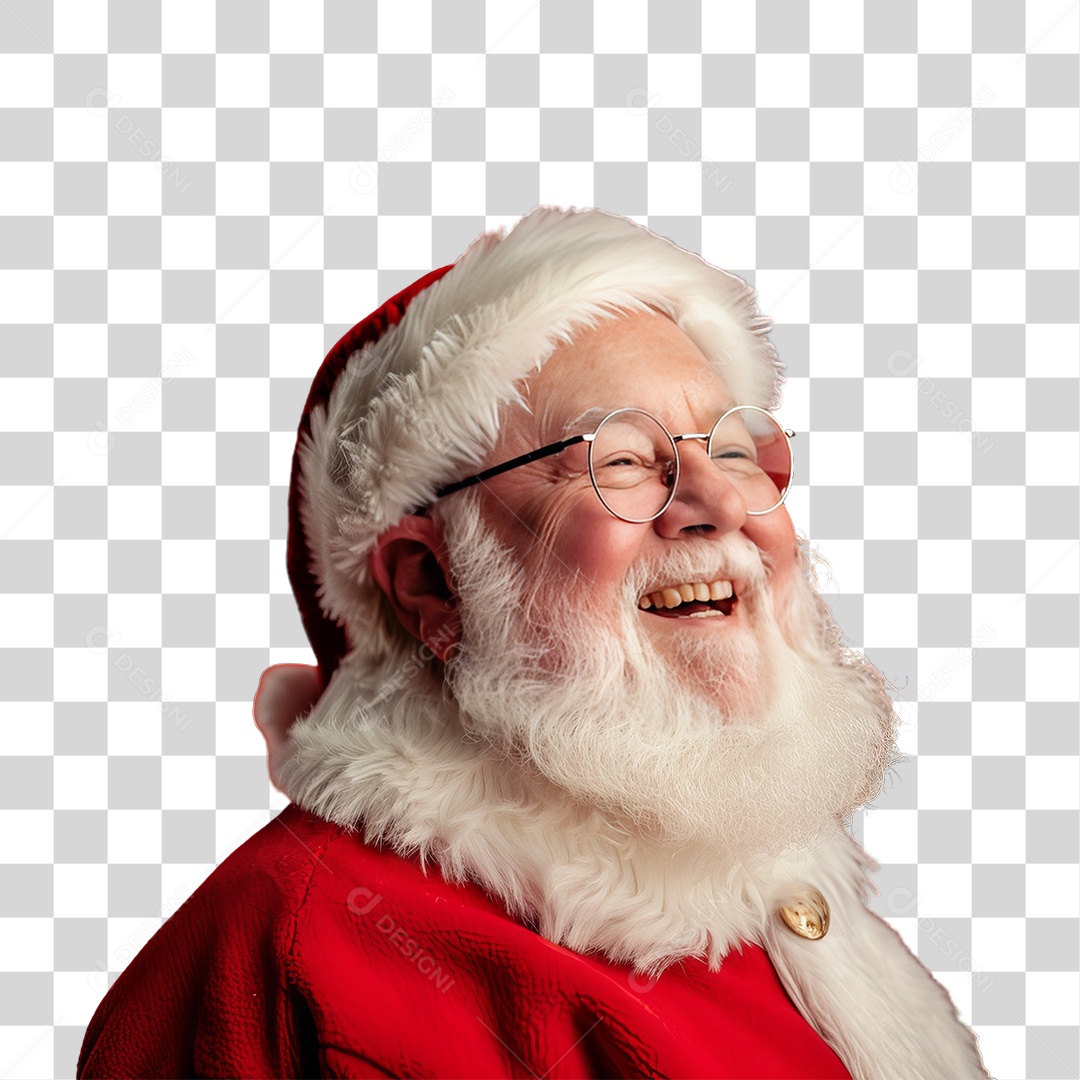 Personagem Papai Noel PNG Transparente