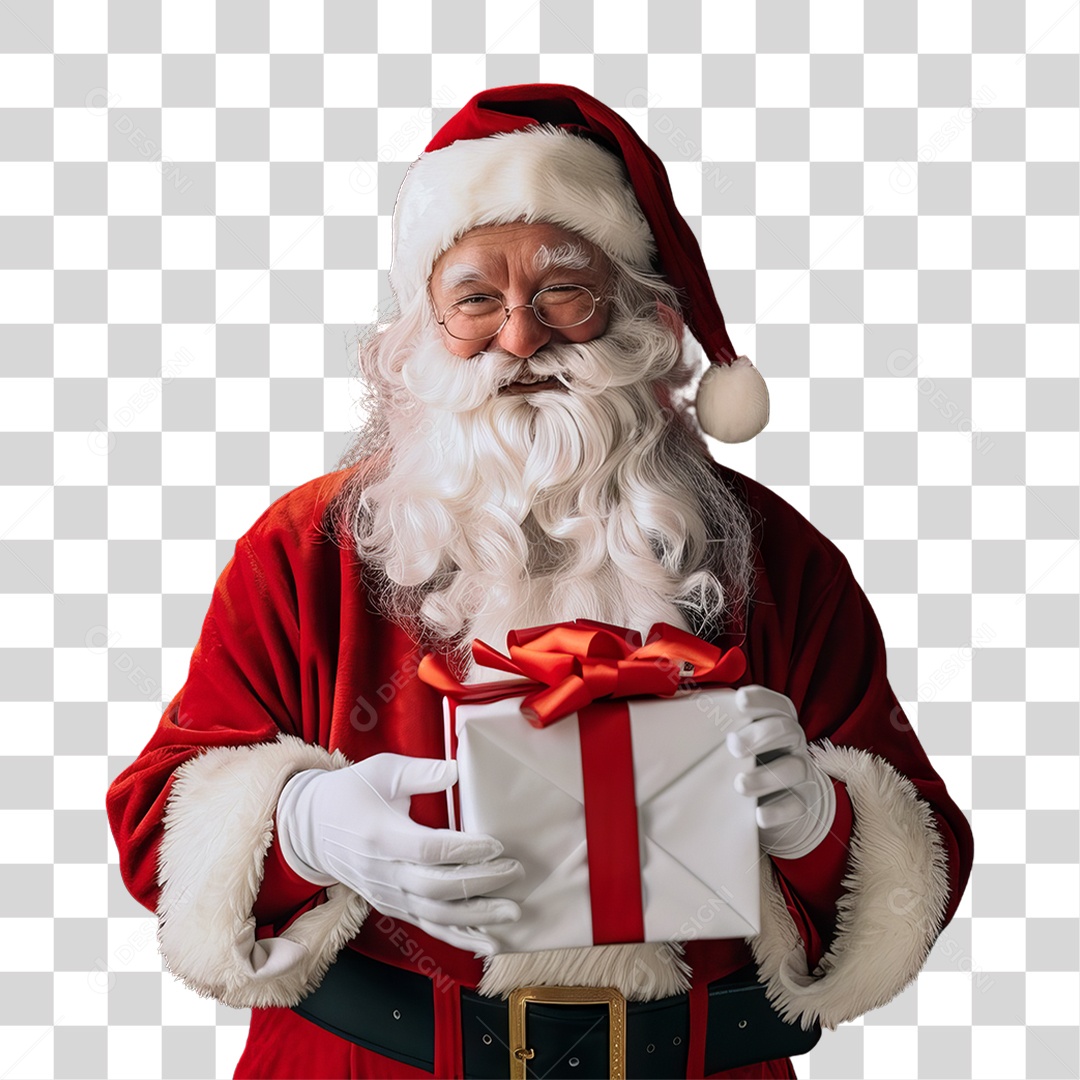Personagem Papai Noel PNG Transparente