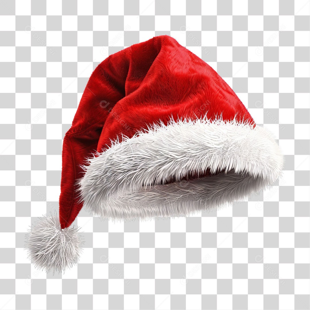 Gorro de Natal PNG Transparente