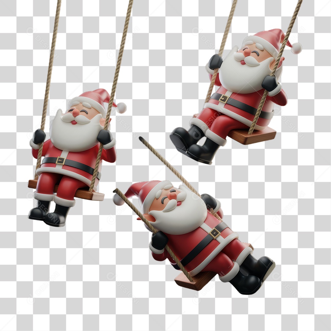 Bonecos Decoração de Natal PNG Transparente