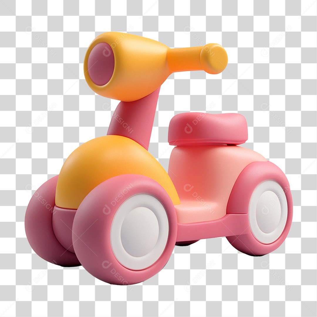 Triciclo Brinquedo PNG Transparente