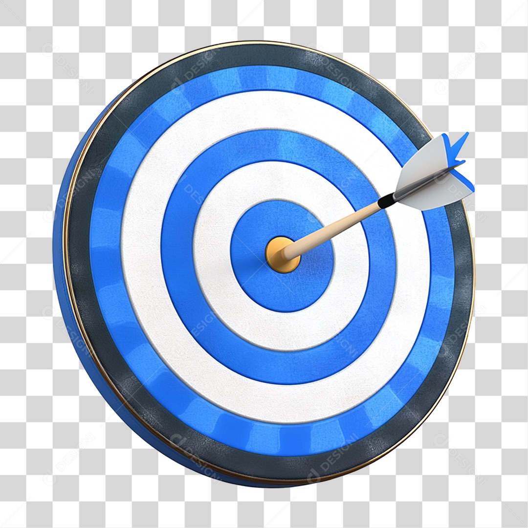 Alvo com Dardos PNG Transparente