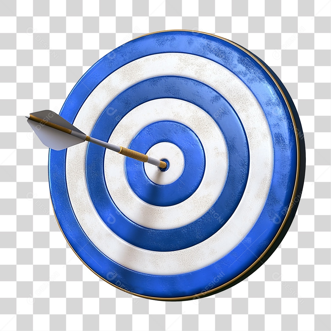 Alvo com Dardos PNG Transparente
