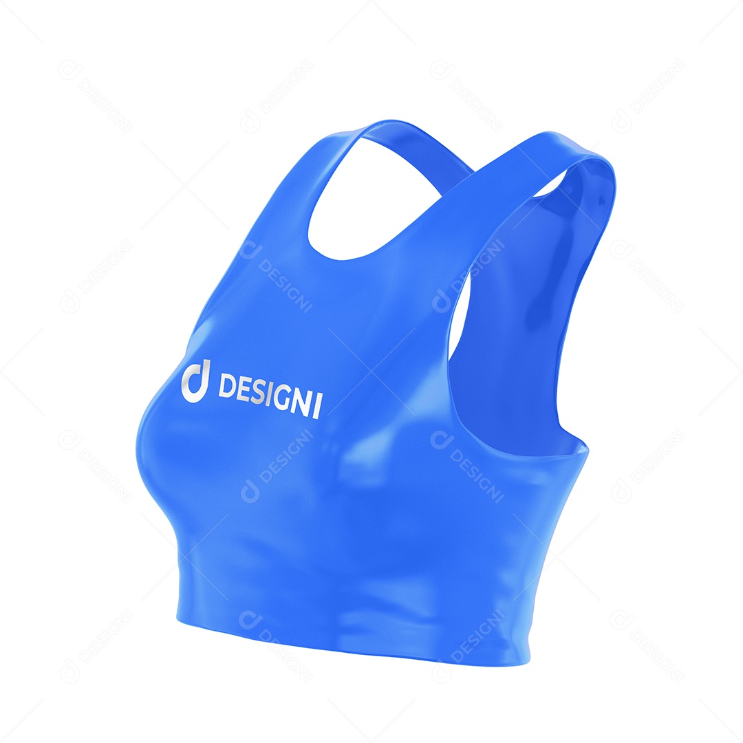 Mockup de Regata Feminina PSD Editável