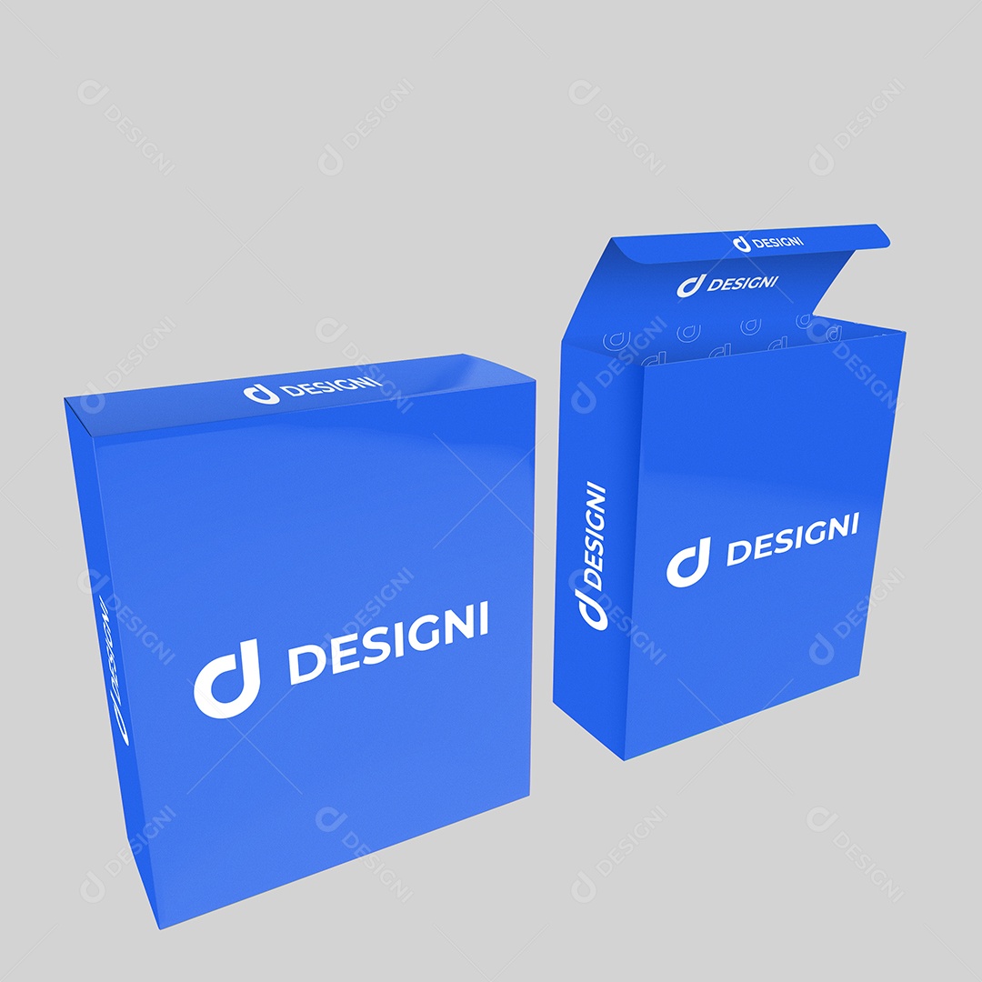 Mockup de Caixa de Cosmético PSD Editável