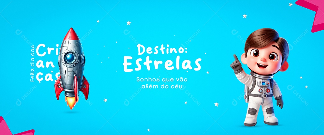 Banner Dia das Crianças 12 de Outubro Social Media PSD Editável