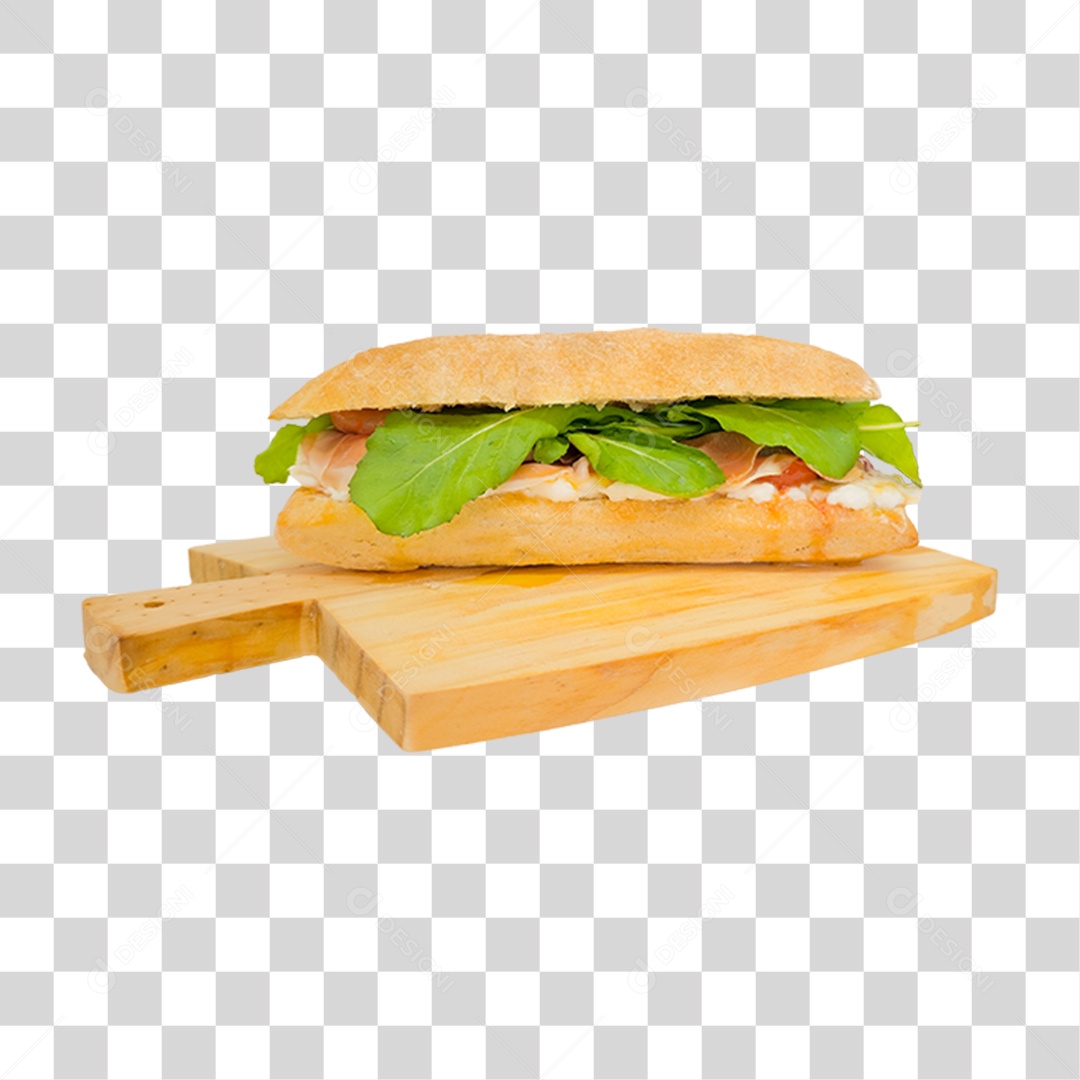 Lanche Sanduiche PNG Transparente