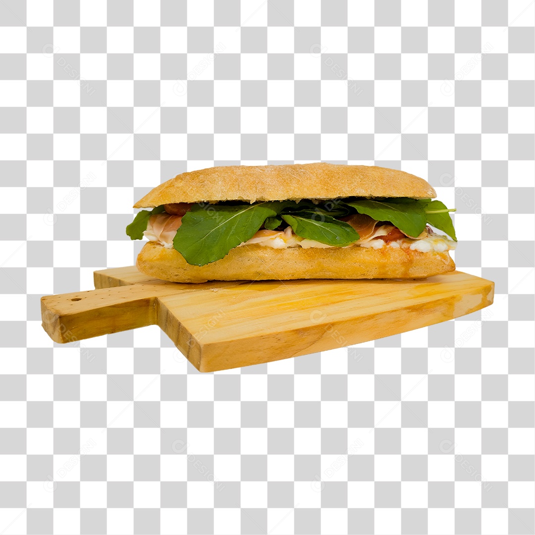 Lanche Sanduiche PNG Transparente