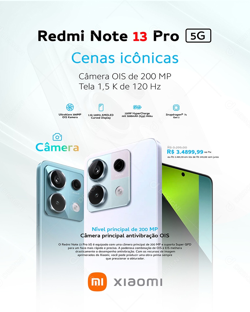 Loja de celular Social Media PSD Editável