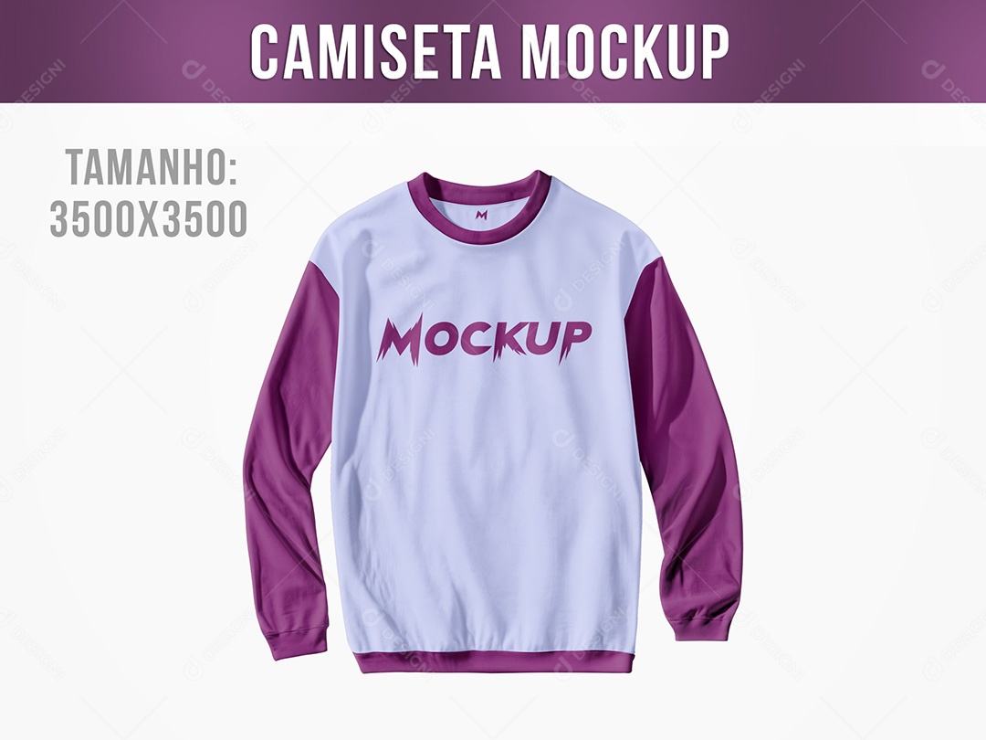 Camiseta Mockup  PSD Editável