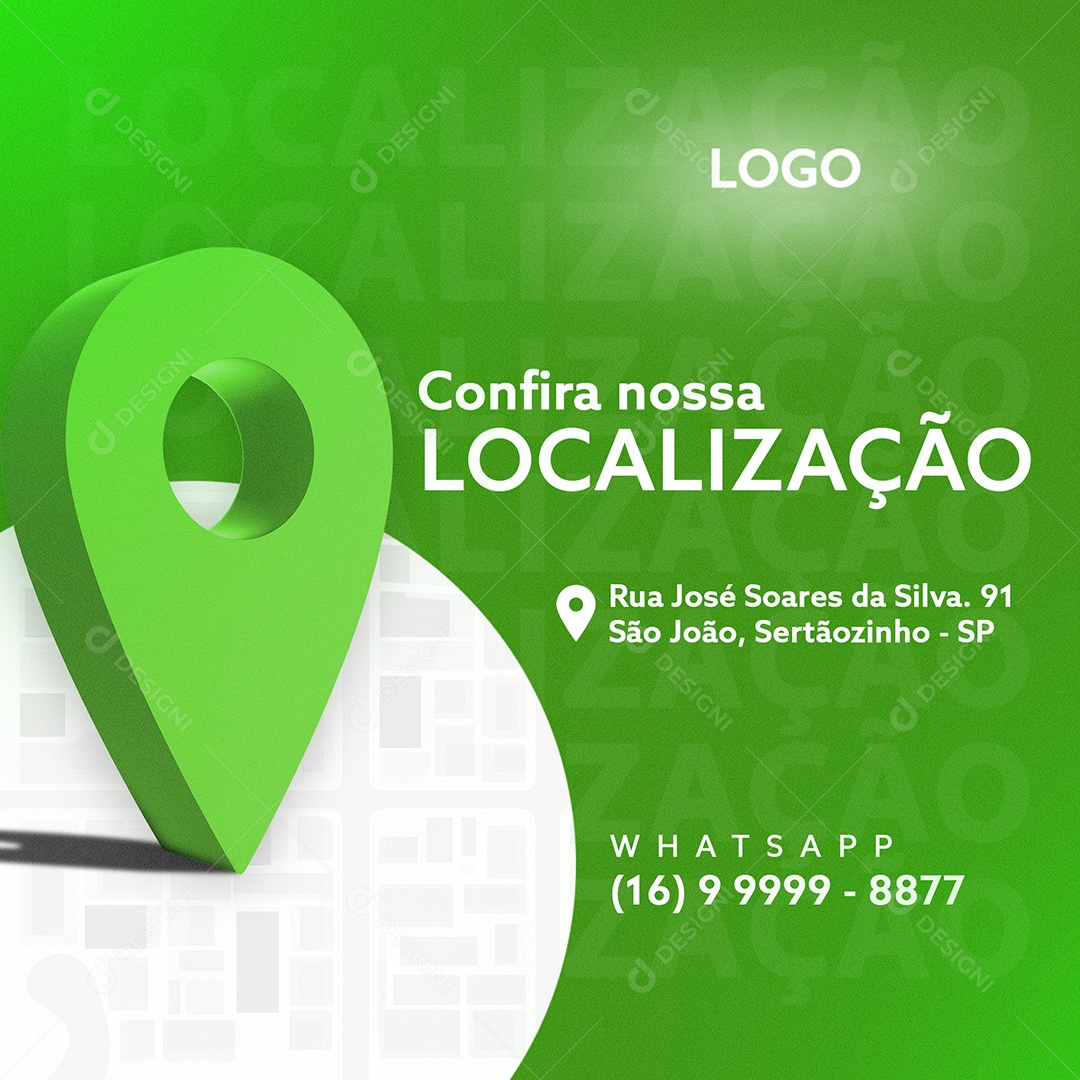 Template de Social Mídia PSD Editável